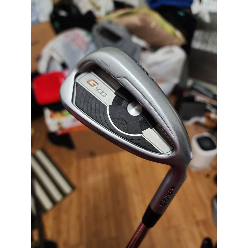 Ping G400 9 Iron Black Dot AWT 2.0 Stiff Flex Steel Shaft 38” Golf Club Sports